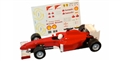 ALLSLOTCAR ASGP068 EVO F1 Slot Car Red w/Decals