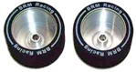 BRM BRMS-021SS Rear Tires With Foam Rubber Bonded & Trued - For Spray Glue Type Racing