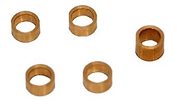 BRM BRMS-065 Turned Brass Axle Spacers for Porsche 917K