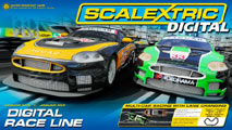 Scalextric C1275T Digital Race Line Sport Racing Set