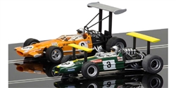 Scalextric C3589A 2 Car Set Limited Edition McLaren M7C & Brabham BT26A
