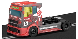 Scalextric C3609 Racing Truck Red #8 STARCO Livery - DPR