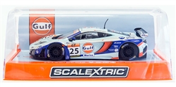 Scalextric C3716 1/32 McLaren MP4-12C #25 Gulf Livery Macau Cup