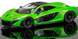 Scalextric C3756 McLaren P1 Lime Green PRO CHASSIS READY