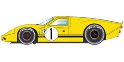 PREORDER Scalextric C3859 Ford GT40 MKIV #1 1967 Sebring Winner