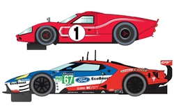 PREORDER Scalextric C3893A Legends Le Mans 1967 - 50 Years of Ford Twin Pack - Limited Edition