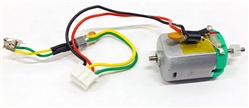 Scalextric C8146-GE Standard 18,000 Scalextric Motor with 9 Tooth Inline Pinion and Wiring Harness - For Inline Application
