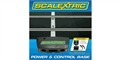 Scalextric C8530 NEW! Analog Sport Power Base - 2 controllers and 1 half straight.