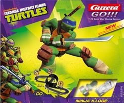 Carrera CAR62324 1/43 GO!!! Teenage Mutant Ninja Turtles X-Loop Set