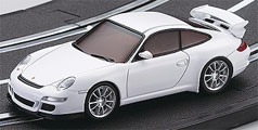 Kyosho D1431030102 1/43 DSLOT43 RTR - Porsche 911 GT3 White