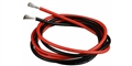 H&R Racing HR0504 Super flexible silicone lead wire - 2 feet red & 2 feet black