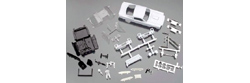 Monogram M5129 1/32 Shelby Mustang GT350R Body Set - Unpainted body in white