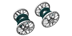 Ninco N61701 XLOT 1/28 BBS Wheel Inserts & Brake Discs