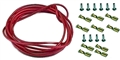 Ninco N80119 Silicone Lead Wire w/ Motor & Guide Connectors