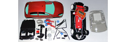 NSR NSR1016R Renault Clio Rally w/Red Unpainted Body Kit