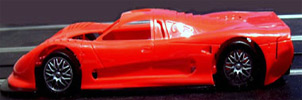 NSR NSR1034R  Mosler MT900R with Ultra Light "Racing" body - Red