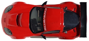 NSR NSR1076-BOD Chevrolet Corvette C6R Test Car Body - Red