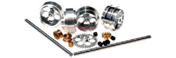 NSR NSR4213 Front & Rear PRO Axle Kit - Anglewinder setup for Ninco applications - 17" wheels