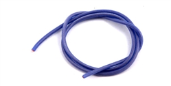 NSR NSR4825 1/24 Size Silicone Lead Wire 2.0mm x 30cm BLUE