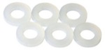 Parma P669 guide spacers - 1/6" (1.6mm) thick nylon - 6 pcs. / package