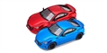 POLICAR PC3001 Subaru BRZ Blue and Red with Lights