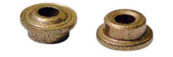 Professor Motor PMTR1073 Low friction style oilite bushing - 3/32" ID x 3/16" OD flanged - 1 pair / package
