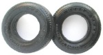 Ortmann PMTR4526 1/32 Monogram repro front tires - Goodyear markings - 0.77" dia. 0.25" wide -