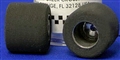 Pro-Track PT284 1/32 SCALE Rear Tires 0.725" x 0.650" 3/32" Axle Magnesium Hub