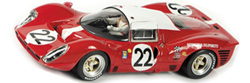 Racer RCR04K unpainted kit - Ferrari 412P Scuderia Fillipinetti  LeMans 1967