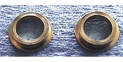Slick Seven S7-142 Brass Reducer Bushings 1/4" to 3/16" - 1 pair