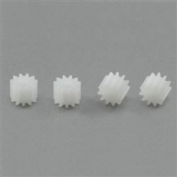 SCALEAUTO SC-1011 Nylon Pinions 11 Tooth for 2mm motor shaft