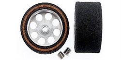 SCALEAUTO SC-2008 ProComp 1/32 Foam Rubber Tires 20.5 x 11mm 3/32" Axle