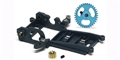 Slot.it SIKK13B Sidewinder 0.5mm OFFSET Conversion kit with motor mount, gears - for HRS Chassis Applications and Standard type Mabuchi Can Motors