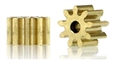 Slot.it SIPI559o15 Brass Press-on 9 Tooth INLINE ONLY pinions for 1.5mm Shaft