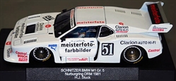Racer SW23 Sideways Schnitzer BMW M1 Group 5 Nurburgring 1981