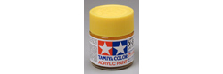 Tamiya TA81008 X-8 Lemon Yellow Acrylic Paint - 23ml (0.8 fl. oz.) Bottle