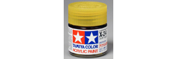 Tamiya TA81024 X-24 Clear Yellow Acrylic Paint - 23ml (0.8 fl. oz.) Bottle
