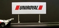 Royale Slot Car Accessories Z5006 1/32 Uniroyal Classic Trackside Sign
