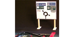Royale Slot Car Accessories Z5010 1/32 LeMans Track Road Sign