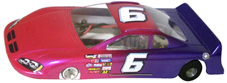 Champion 110M_CH 1/24 "Dodge Charger" NASCAR RTR Car w/Turboflex Chassis