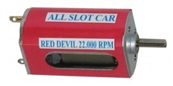 ALLSLOTCAR AS025 Red Devil Motor 22,000 RPM Long Can