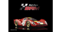 BRM BRM202 1/24 330 P4 #24 Equipe National Belge 24H. LeMans 1967