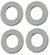 BRM BRMS-026SA Guide Shims - 0.2mm thick - 4 pcs. / package