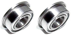 BRM BRMS-410 6mm x 3mm Flanged Bearings x2 for front/rear axle holders