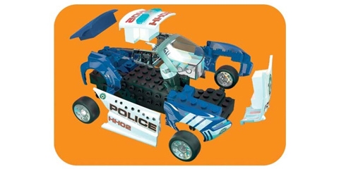 Race Quick Build Cops N Robbers 1:32 Slot Car Race Set Scalextric C1323T Build 