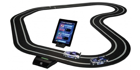 PART 1 CIRCUIT 1/32 SCALEXTRIC PLAFOND AMOVIBLE / SCALEXTRIC 1/32 CIRCUIT  RACE !! 