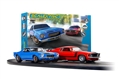 Scalextric C1429T 1/32 Analog American Street Dual (1970s Chevrolet Camaro Vs 1970s Ford Mustang