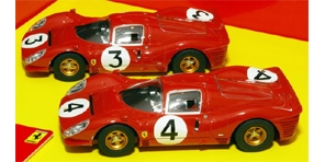 Scalextric C2770A 2 Car Ferrari 330 P4 Limited Edition Set #3 and #4
