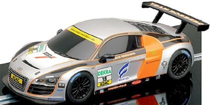Scalextric 1/32 AUDI R8 LMS Lemans Car Team Rosberg #15 # C3134 Factory for sale online 