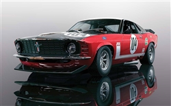 PREORDER Scalextric C3926 FORD MUSTANG BOSS 302 - BRITISH SALOON CAR CHAMPIONSHIP 1970